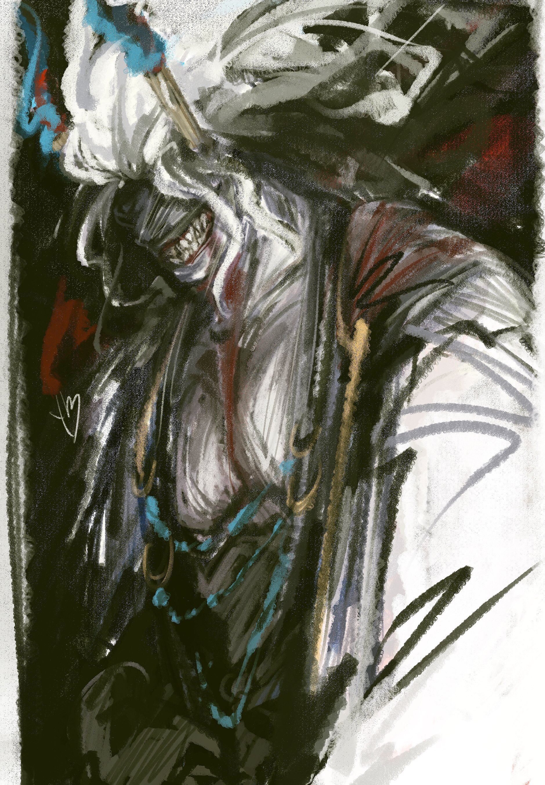 Oni artwork by YM