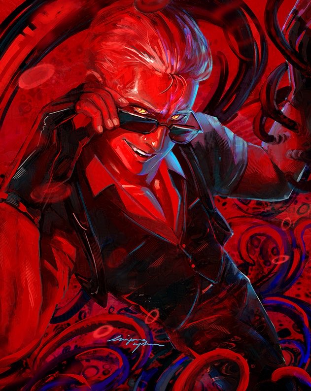 Wesker artwork by Enigma